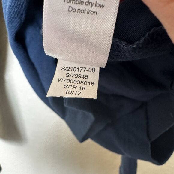 Women’s Athleta Blue Open Twisted Back 1x Longsleeve Shirt Yoga Athletic Keyhole - Picture 6 of 7